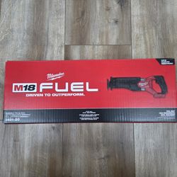 NEW Milwaukee M18 Fuel Gen-2 Brushless Sawzall 2821-20