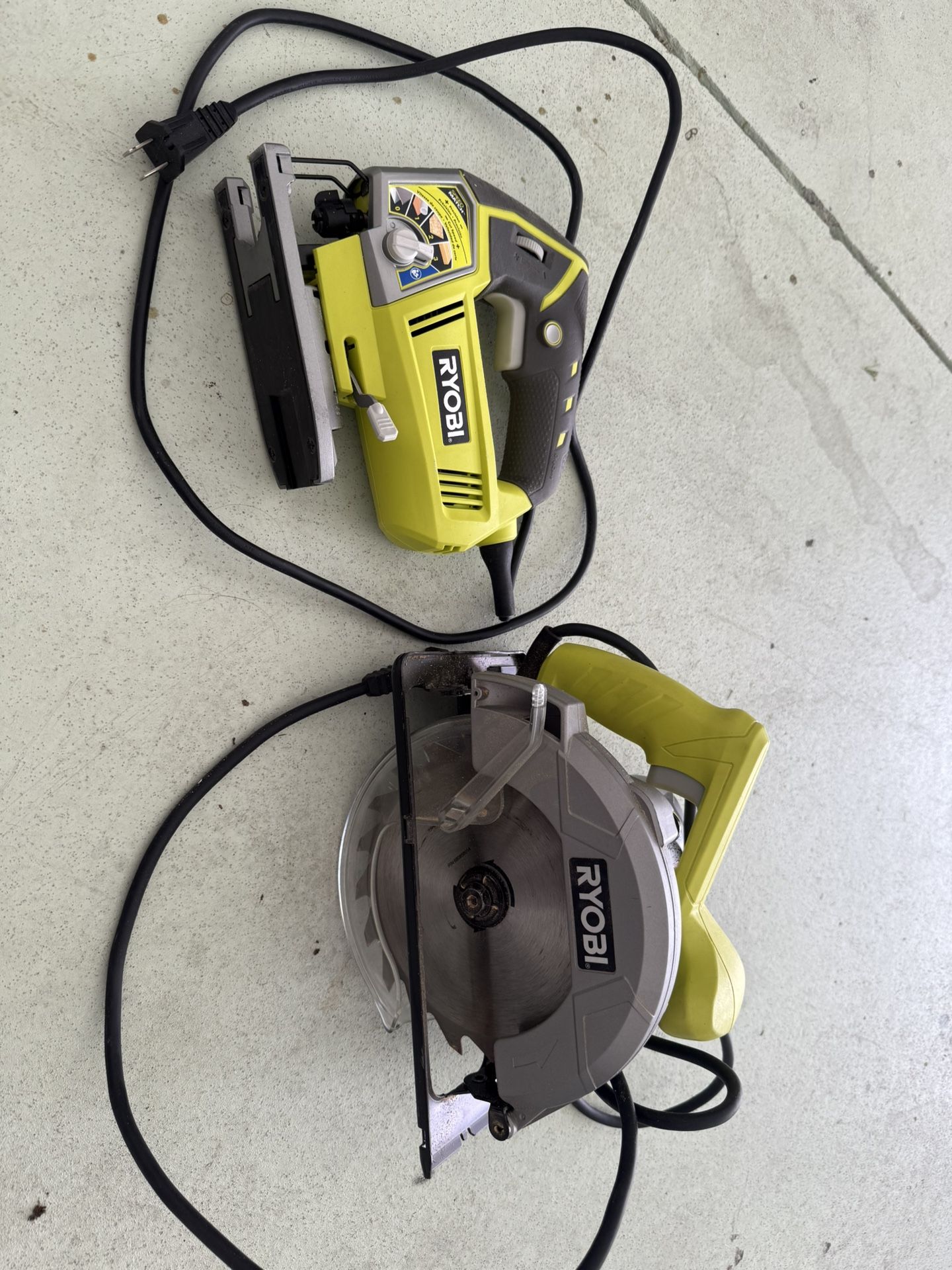 Ryobi Saw Set