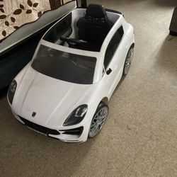  Licensed Porsche Macan Ride-On Electric Car for Kids