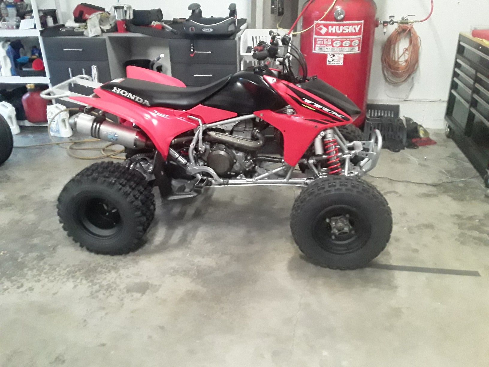 06 Trx450er with kicker