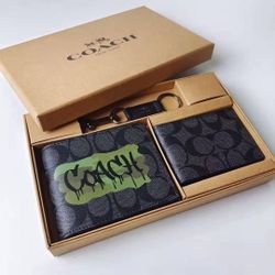 Coach men's short wallet