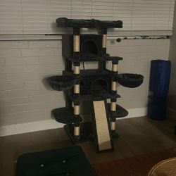 Dark Grey Cat Tree/Condo