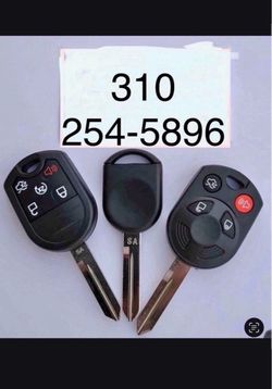Llaves y controles para carros keys and fobs with programming CHEVY TOYOTA HONDA DODGE JEEP FORD NISSAN