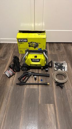 RYOBI 1900 PSI 1.2 GPM Cold Water Wheeled Corded Electric Pressure Washer