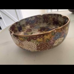 Kutani Sōzan Hand-Painted Japanese Bowl – Excellent Condition