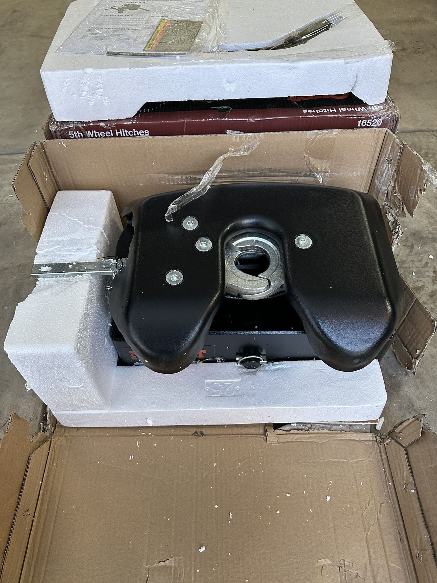 Curt 16520 A16 5th Wheel Hitch Head Only, 16,000lbs