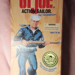 GI JOE WWII Commemorative Exclusive 12" AA Action Sailor Hasbro Vintage 1996 NOS