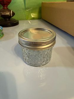 Small Glass Mason Jar with Lid