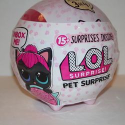 MGA Entertainment LOL Pet Surprise Biggie Spice Kitty With 15 Plus Surprises