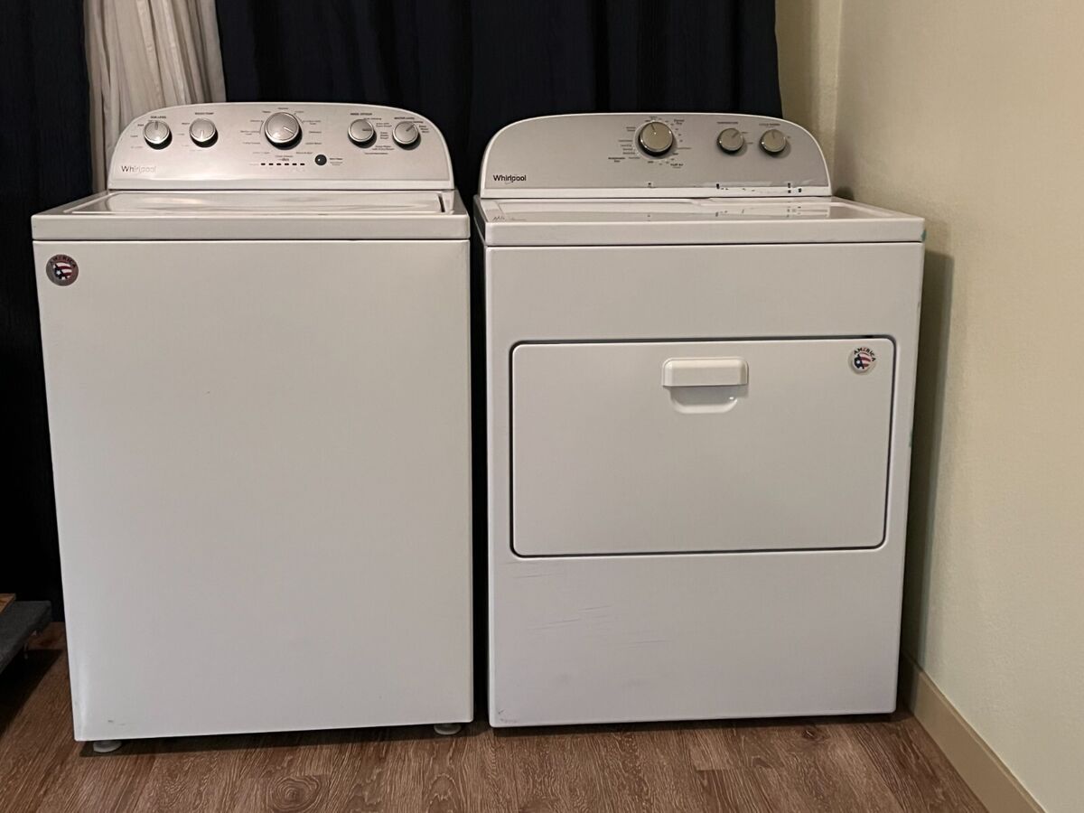 2yo Super capacity Washer And Dryer