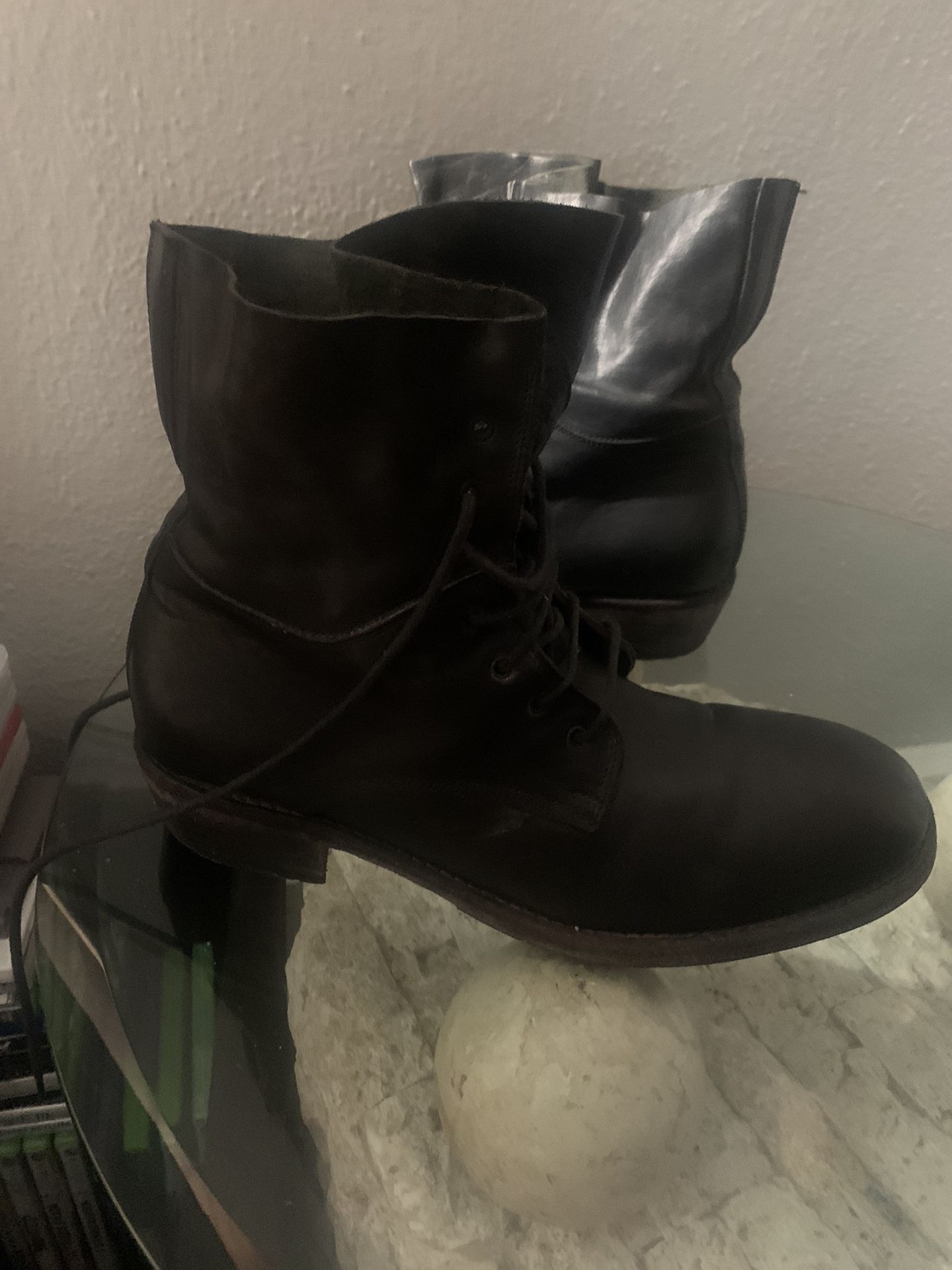 Hand Craft Men Leather Boot 10.5