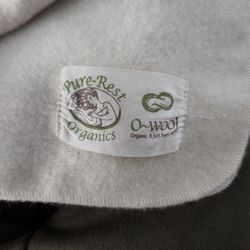 Organic Wool Piddle Pee Pads Crib 