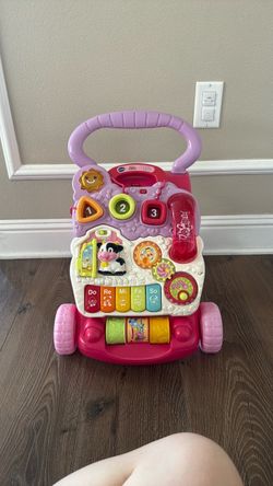 VTech Sit-to-Stand Learning Walker Pink