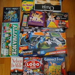 Assorted Games And Toys