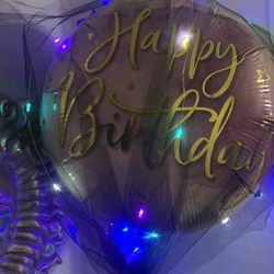 Birthday Balloon Wand