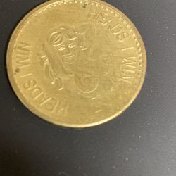Heads Or Tails Vintage Coin