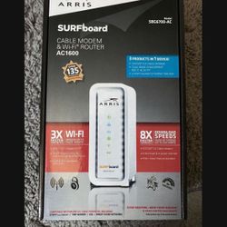 Arris Modem And WiFi Router Combo