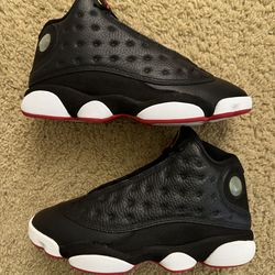 Size 8 (Pre owned, no box) - 2023 Air jordan 13 retro playoff