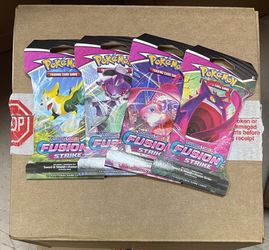 Fusion Strike Sleeved Booster Packs