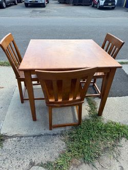 Table & Three Chairs!