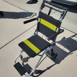Ultra lightweight wheelchair yumell yuwell