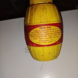 Vintage Mustard Bottle 