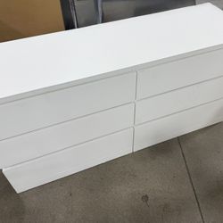 White IKEA Dresser