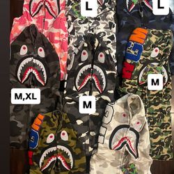Bape zip up