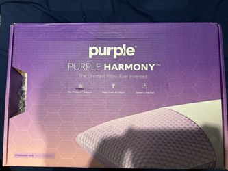 Purple pillow harmony medium standard