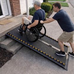 Brand New 6 Foot Aluminum Ramp Heavy Duty For 120