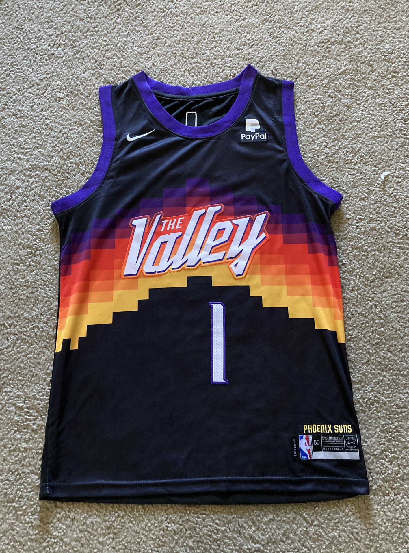 Phoenix Suns 'The Valley' Devin Booker Basketball Jersey for Sale