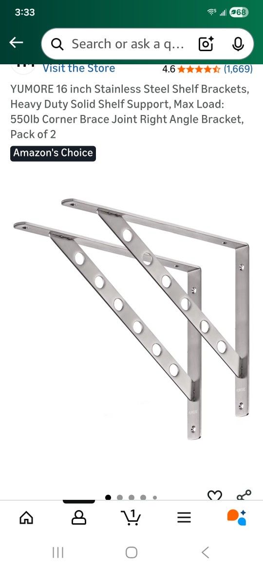 Shelf Brackets (Heavy DUTY)