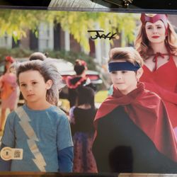 Julian Hilliard "Billy Maximoff" WANDAVISION Autograph 8 x 10 Picture with Certificate Of Authenticity by Beckett 