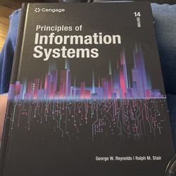 Principles Of Information Systems