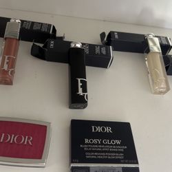 Dior Lip Gloss And Lip Stick & Dior Blushes Brand New $20