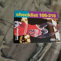 Michael Jordan Checklist