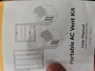 Portable ac vent kit