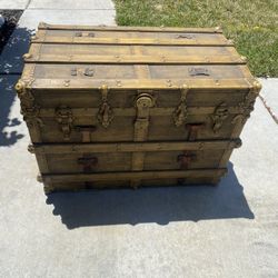 Antique Steamer Trunk