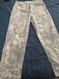Hollister Baggy Camo Cargo/Denim Jeans 33x32