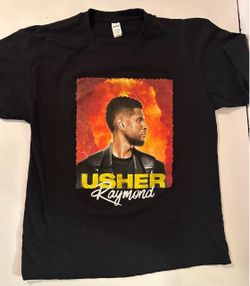 Usher Raymond Las Vegas Residency 2023 Tour Tshirt XL (Front & Back Graphics)