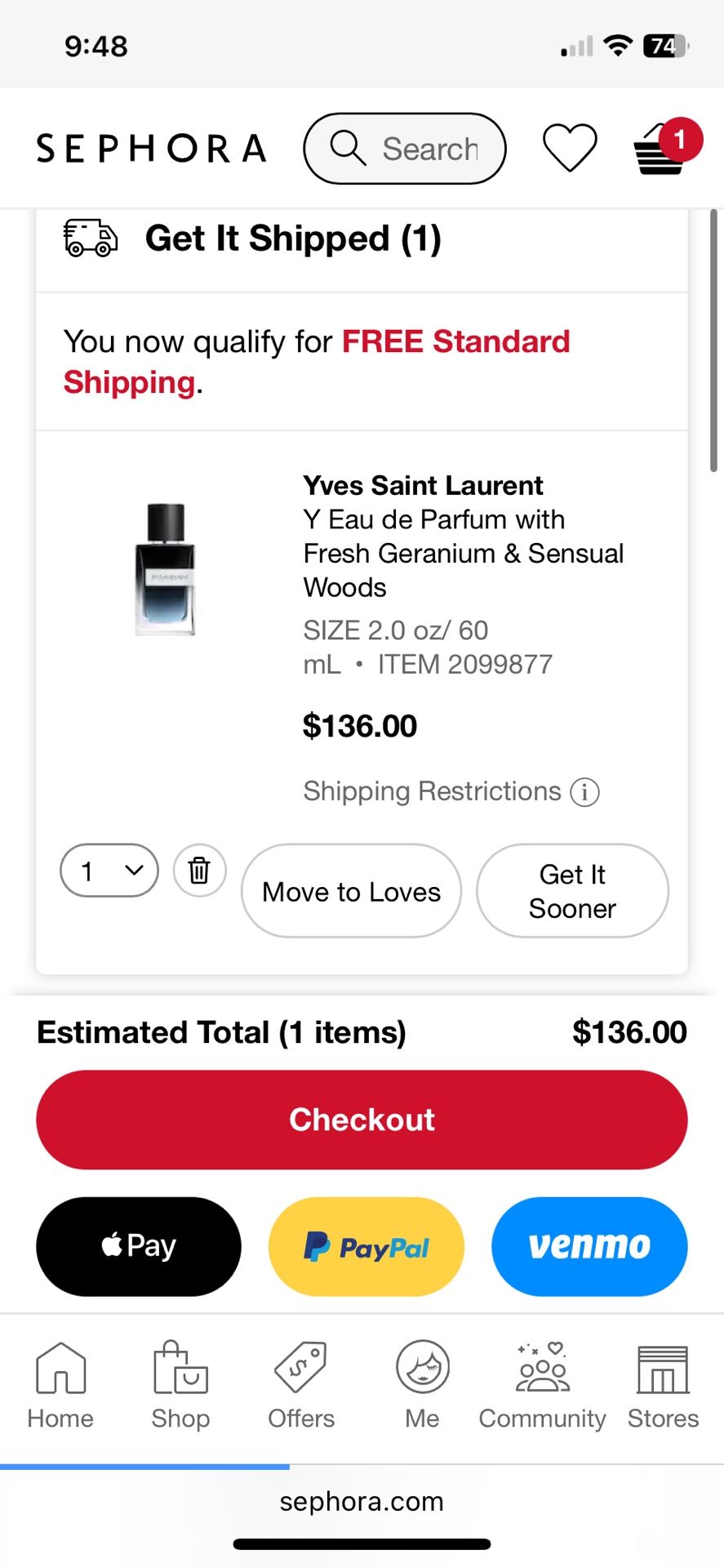 YSL Eau De Parfum
