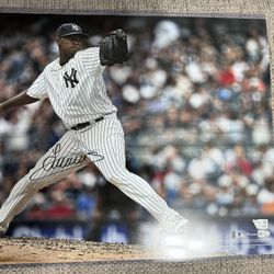 Luis Severino Signed Autograph 16x20 Photo With MLB And Fanatics Coa - Yankees
