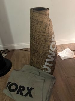 Hotworx mat and towel