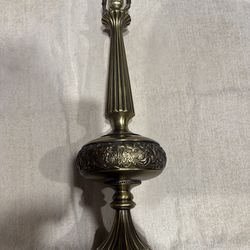 Antique brass lamp