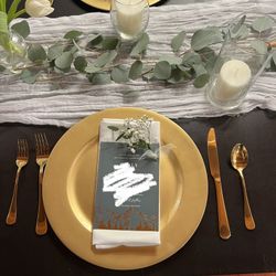 65 White Cloth Event Napkins