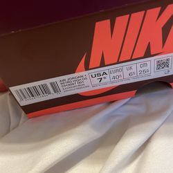 Jordan 1 Retro High Craft Size 7.5 