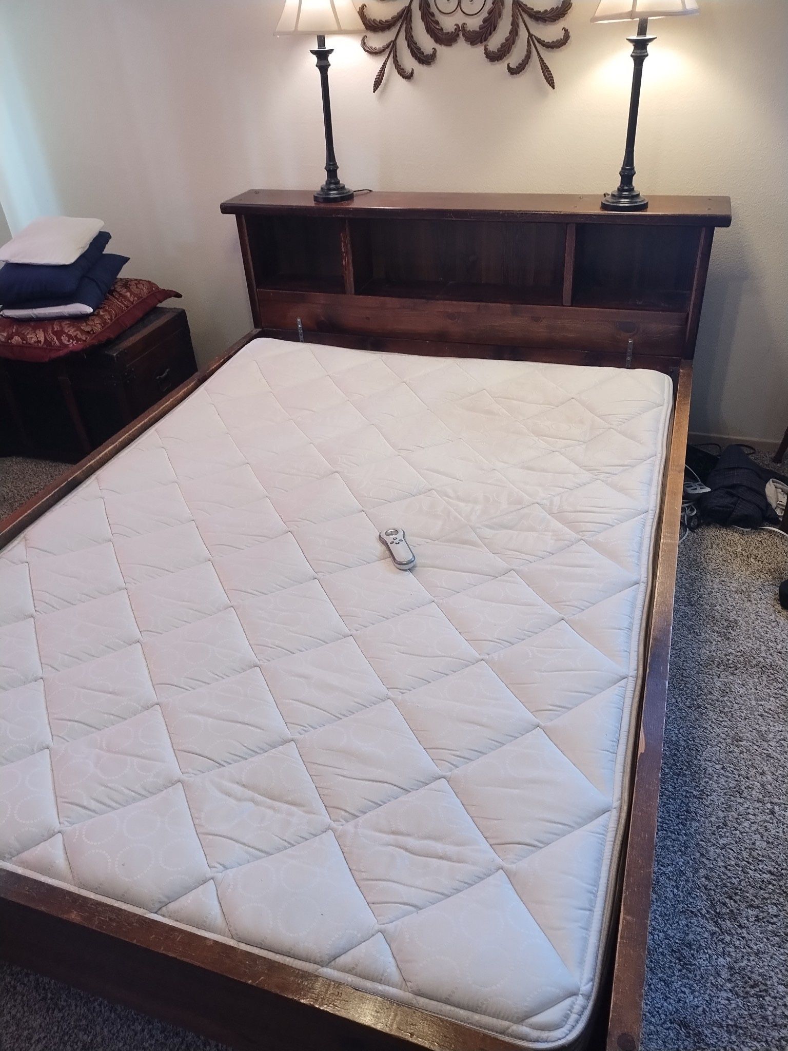 Sleepnumber Queen Bed In Waterbed Frame