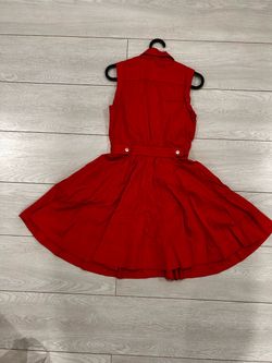 Armani exchange red dress