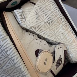 SZ 9.5 JORDAN 1 HIGH A MA MANIERE