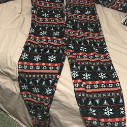 Cozy fleece hooded onesie 
